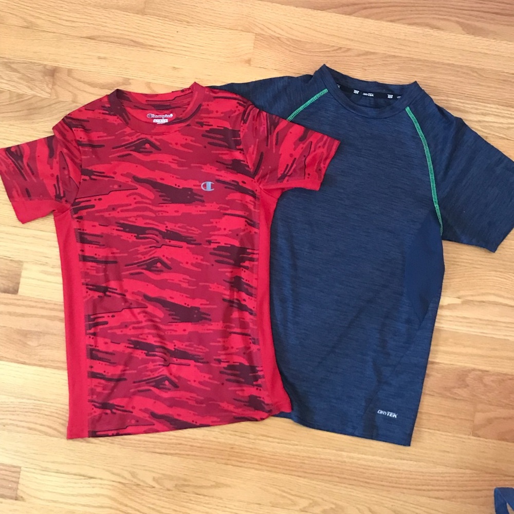 Two Boys Athletic Tees